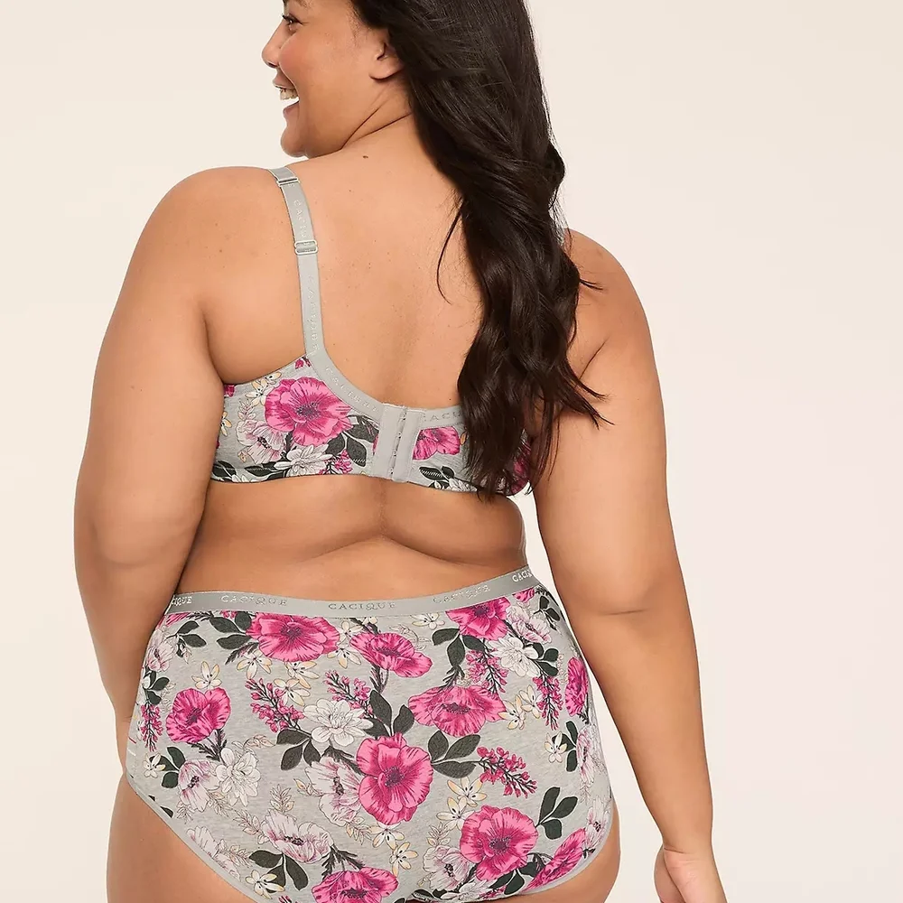 3 CACIQUE WOMEN'S PLUS COTTON FULL BRIEF SIZE  14-16 - Picture 7 of 7